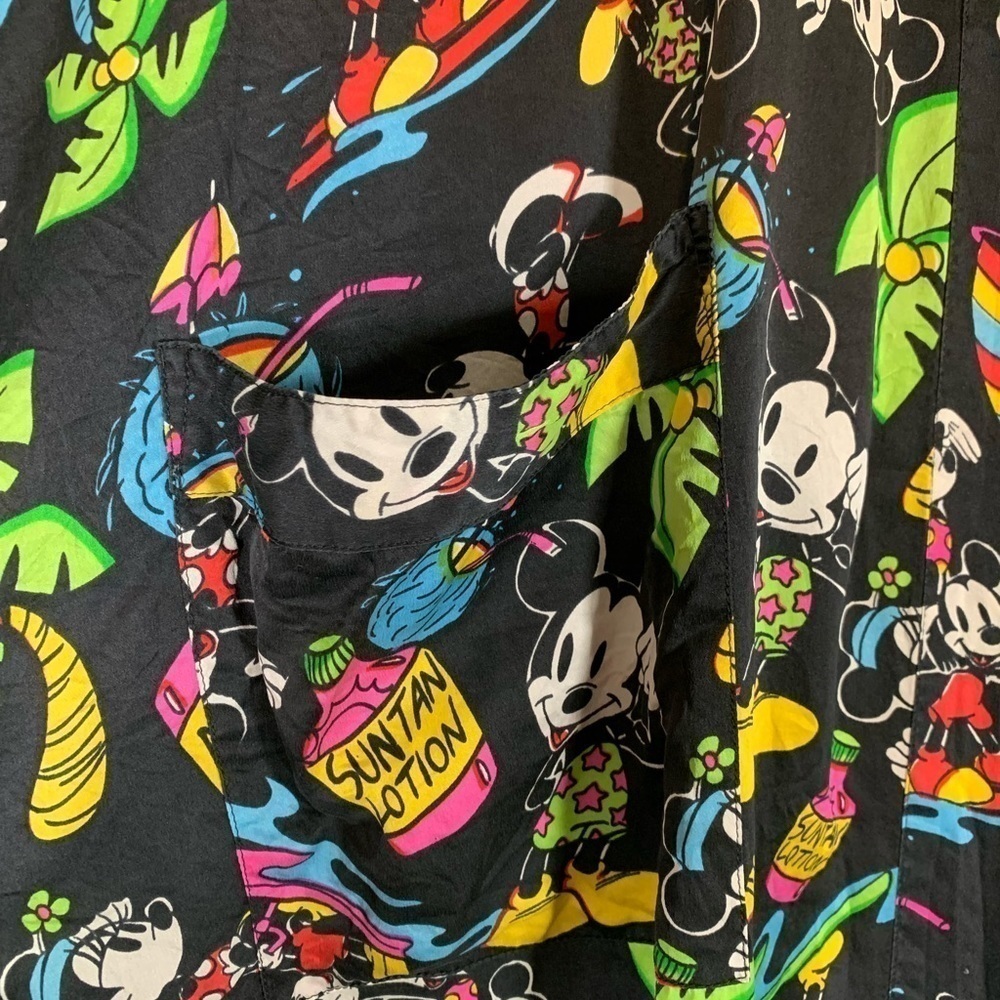 Vintage Disney Mickey And Minnie Mouse Silk Robe Size One Size Fits Most - Picture 14 of 15